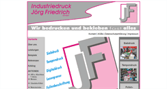 Desktop Screenshot of industriedruck-joerg-friedrich.de